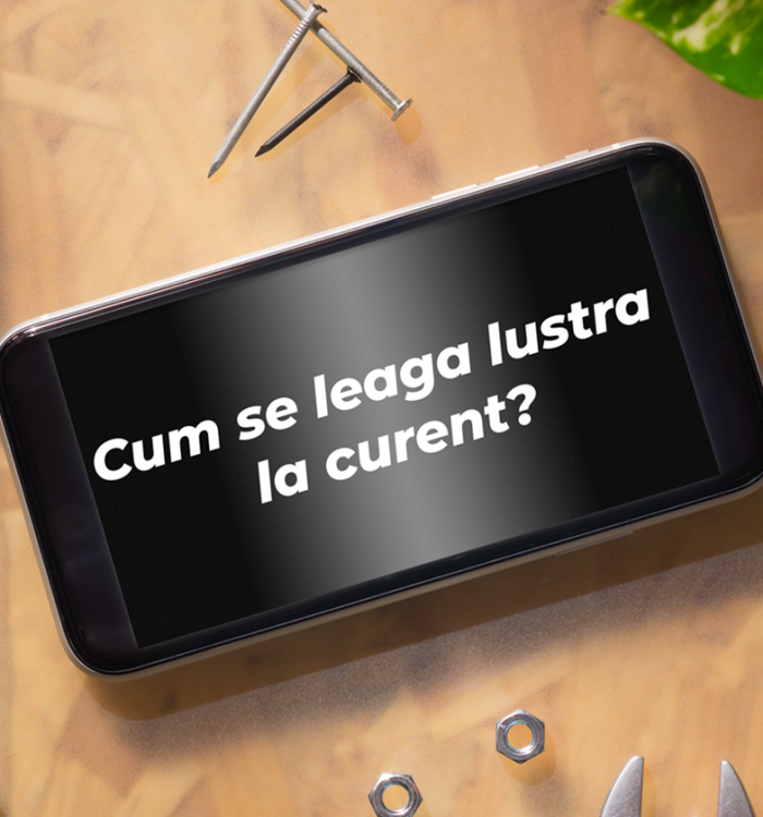 Cum se leaga lustra la curent