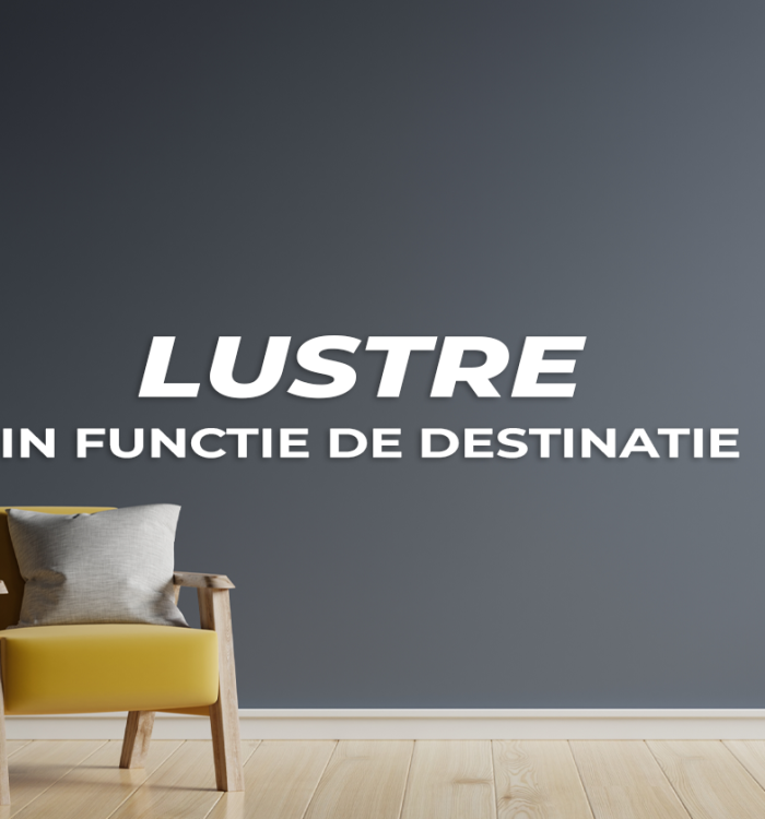 Lustre in functie de destinatie